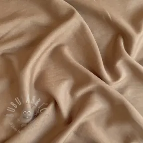 Viscose met linnen BUBBLY taupe