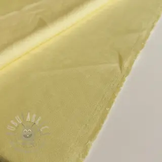 Viscose met linnen BUBBLY pale banana