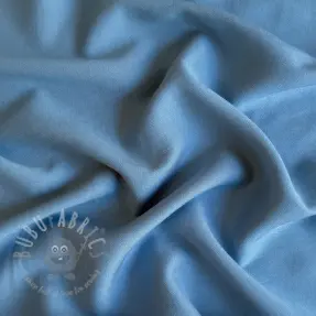 Viscose met linnen BUBBLY old blue