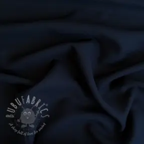 Viscose met linnen BUBBLY marine