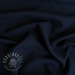 Viscose met linnen BUBBLY marine