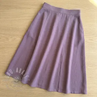 Viscose met linnen BUBBLY lavender