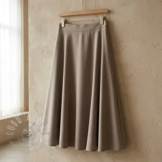 Viscose met linnen BUBBLY sand