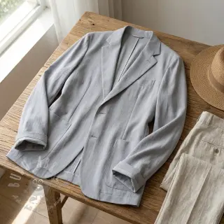 Viscose met linnen BUBBLY light grey