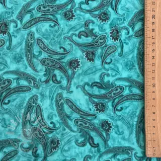 Viscose RAYON POPLIN Paisley design C