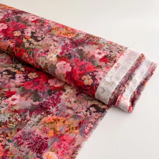 Viscose RAYON POPLIN Blossoms design A