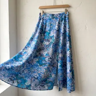 Viskóza RAYON POPLIN Blossoms design C