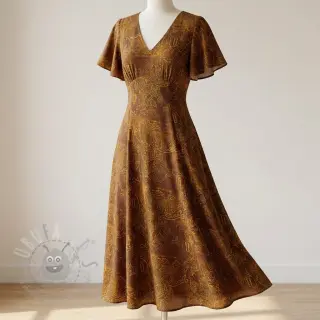 Viscose RAYON POPLIN Flow design C