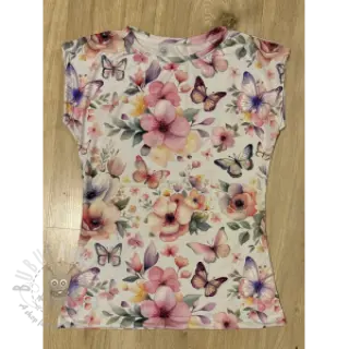 Tricot VISCOSE LYCRA HEAVY Soft and vibrant design D