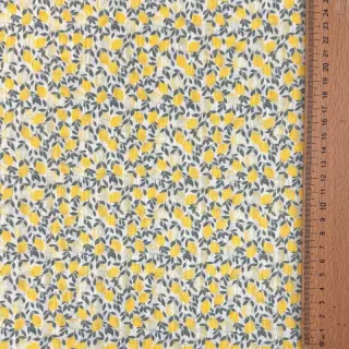 Bavlnená látka DOBBY Lemons digital print