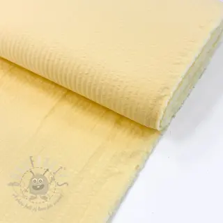 Katoenen stof BUBBLE yellow