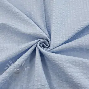Katoenen stof BUBBLE dusty blue