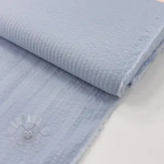 Katoenen stof BUBBLE dusty blue