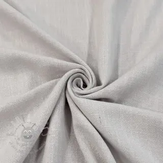 Viscose met linnen WASHED light grey