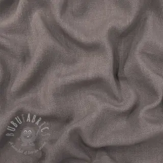 Viskóza s ľanom WASHED taupe
