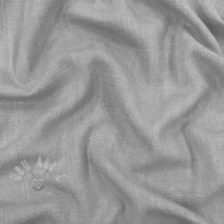 Viscose met linnen WASHED grey