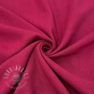 Viscose met linnen WASHED berry