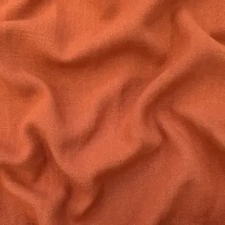 Viskóza s ľanom WASHED terracotta