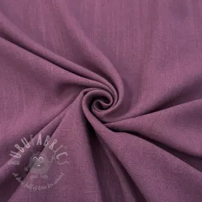 Viscose met linnen WASHED mauve