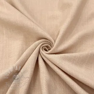 Viscose met linnen WASHED beige