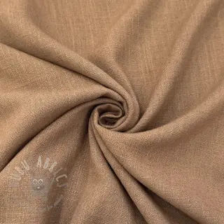 Viscose met linnen WASHED earth