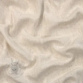 Viscose met linnen WASHED light beige