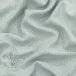 Viscose met linnen WASHED mint