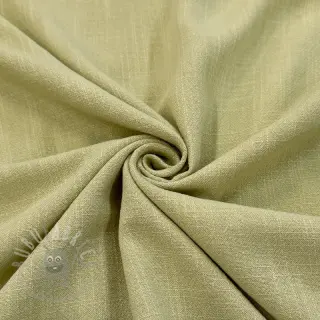 Viscose met linnen WASHED light lime
