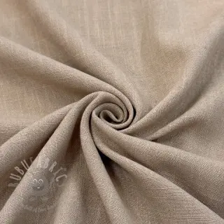 Viscose met linnen WASHED sand