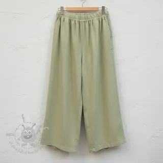 Viscose met linnen WASHED light lime
