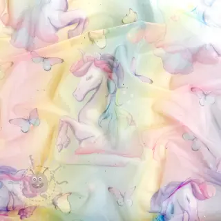 Tule voor TUTU-rok Glitter unicorn