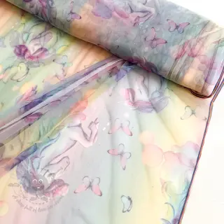 Tule voor TUTU-rok Glitter unicorn