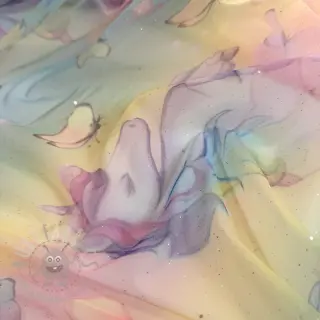 Tule voor TUTU-rok Glitter unicorn