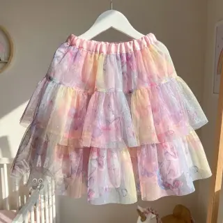 Tule voor TUTU-rok Glitter unicorn