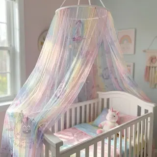 Tule voor TUTU-rok Glitter unicorn