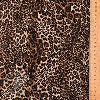 Viscose RADIANCE Skinny brown digital print
