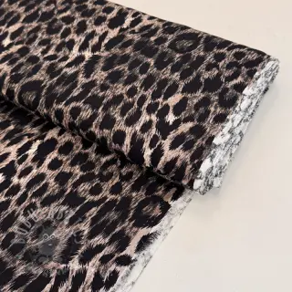 Viscose RADIANCE Wild skin grey digital print