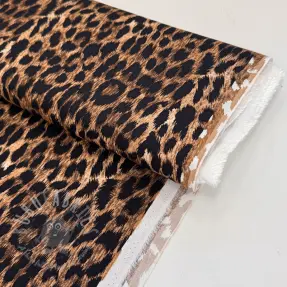 Viscose RADIANCE Wild skin brown digital print