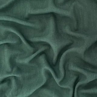 Viskóza s ľanom WASHED dark green