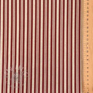 Decoratiestof Linenlook Classic Stripe Scene