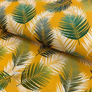 Decoratiestof OUTDOOR Hendaye jaune