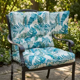 Decoratiestof OUTDOOR Marquise blanc