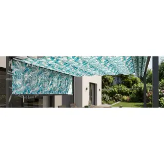 Decoratiestof OUTDOOR Marquise blanc