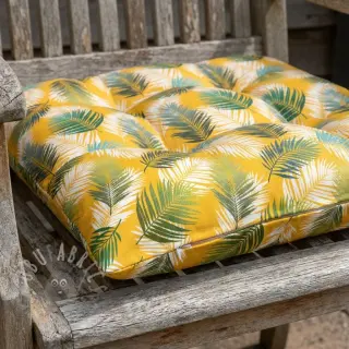Decoratiestof OUTDOOR Hendaye jaune