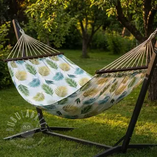 Decoratiestof OUTDOOR Hendaye blanc