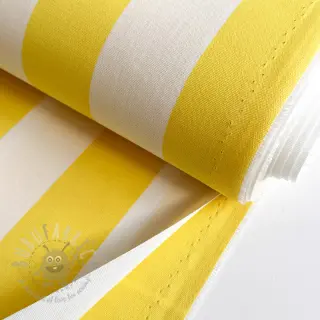 Decoratiestof OUTDOOR PREMIUM Stripe yellow