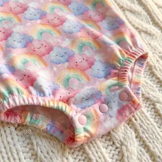Tricot Love cloud design En