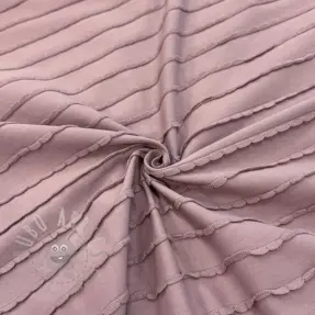 Tricot RUFFLES mauve