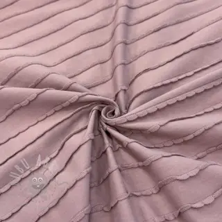 Tricot RUFFLES mauve