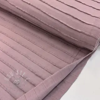 Tricot RUFFLES mauve
